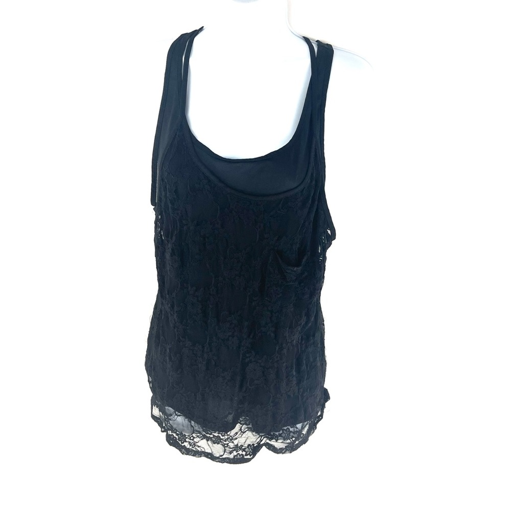 INC Women’s Black Top L - Picture 1 of 4